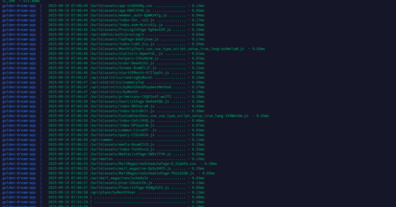 Vue + Laravel + Dockerプロジェクトをさくらサーバーにデプロイ